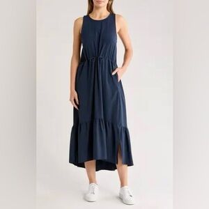 Zella Pursuit Tiered Midi Dress XL
